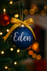 Boule de Noël prénom