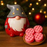Brûleur pour fondant en forme de gnome de noël