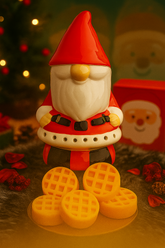 Brûleur papa noel chapeau