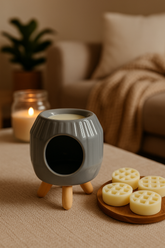 Brûleur trépieds Gris