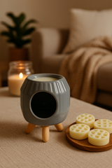 Brûleur trépieds Gris