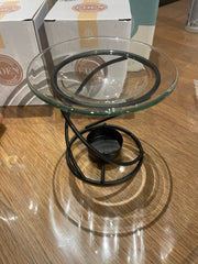 Brûleur fer coupelle verre