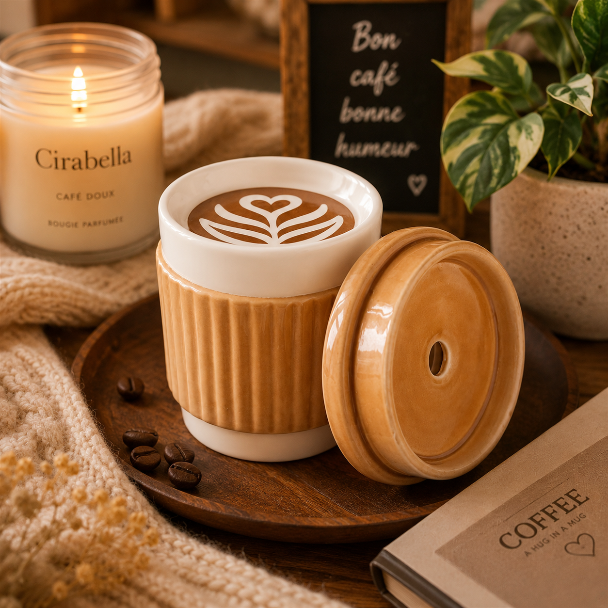 Brûleur mug café