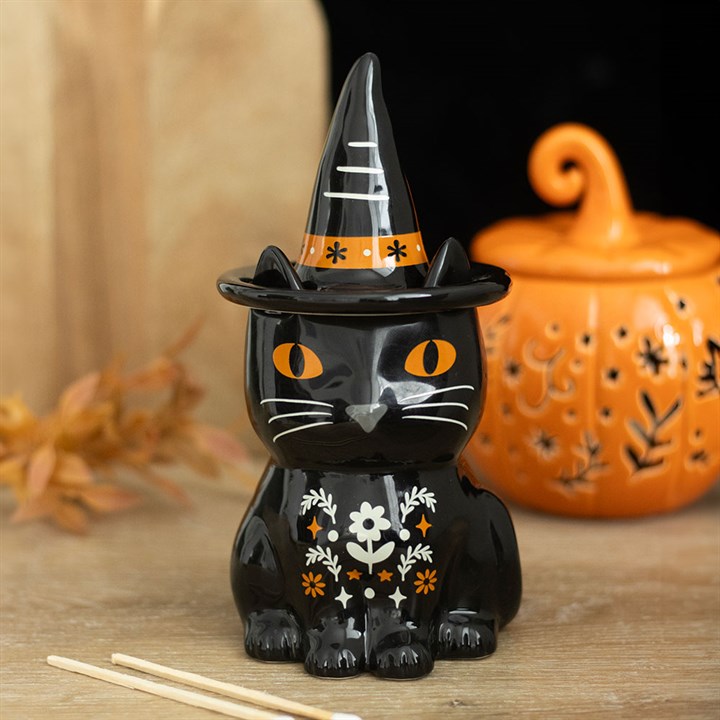 Brûleur chat sorcière