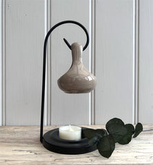 Brûleur à fondant avec goutte d'eau couleur moka