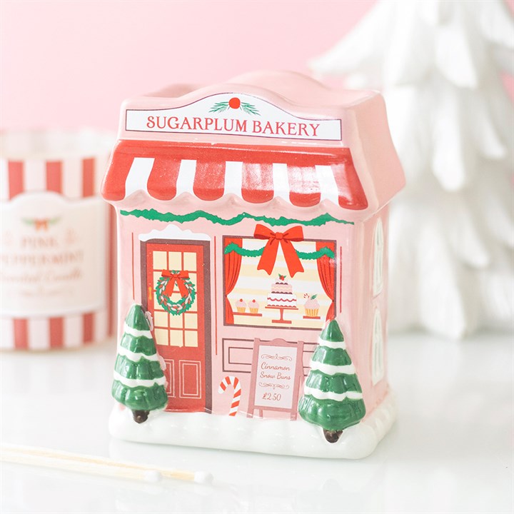 Brûleur de parfum en céramique Boulangerie Gourmande – Collection Noël Cirabella