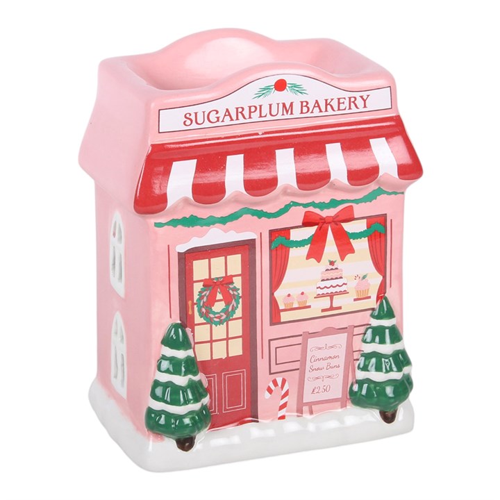 Brûleur de parfum en céramique Boulangerie Gourmande – Collection Noël Cirabella