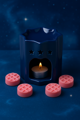 Brûleur étoile bleu