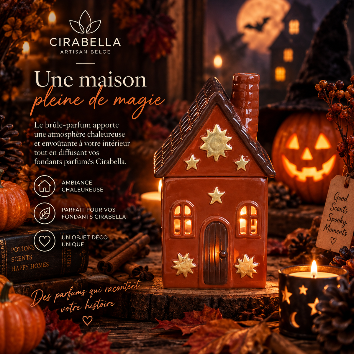 brûleur cottage maison chaleureuse