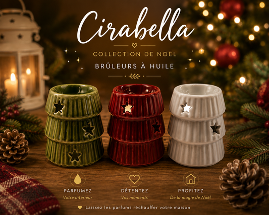 brûleur sapin de noel petite format VERT