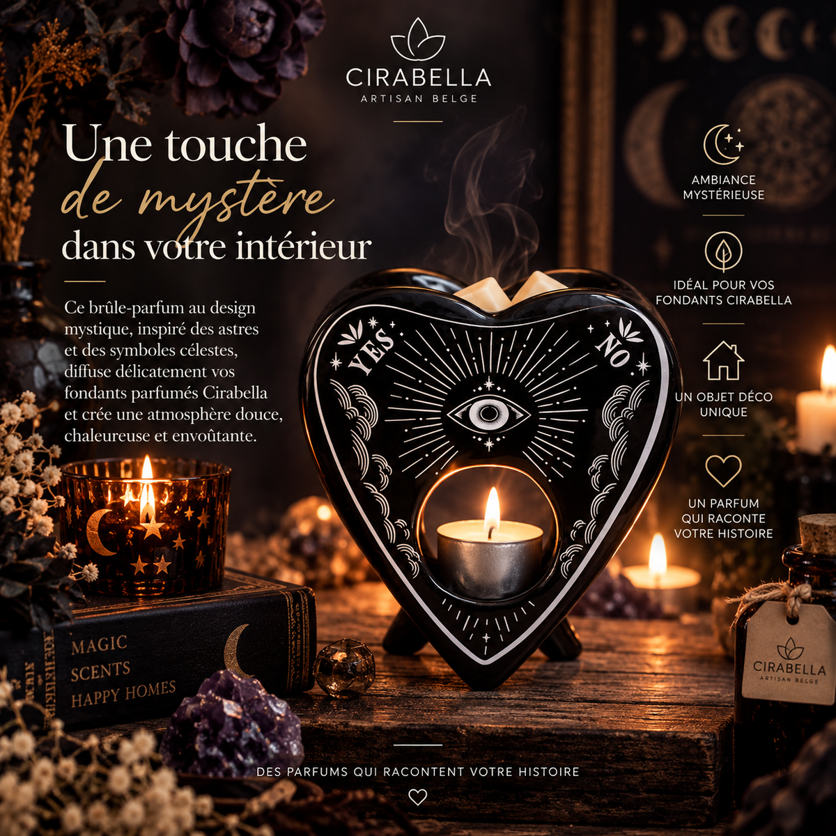 Brûleur parfum mystique