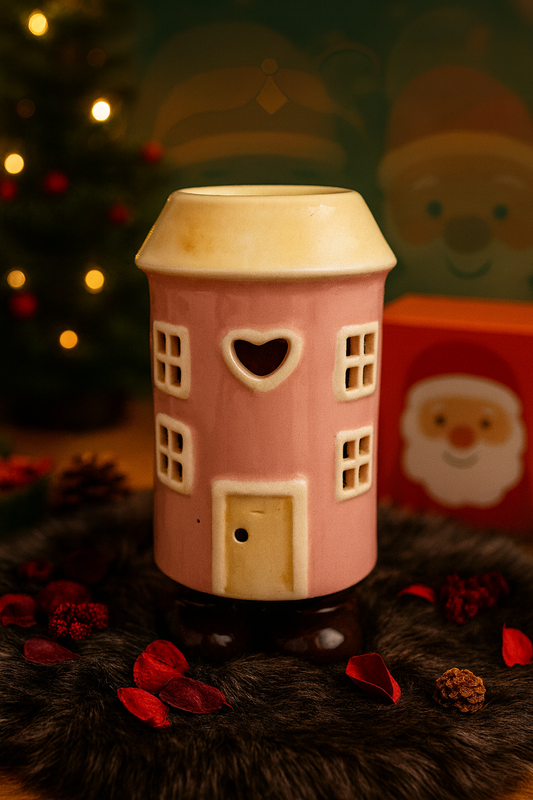 Maison poterie rose