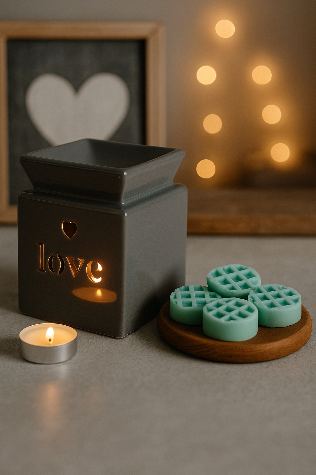 Brûleur Love gris