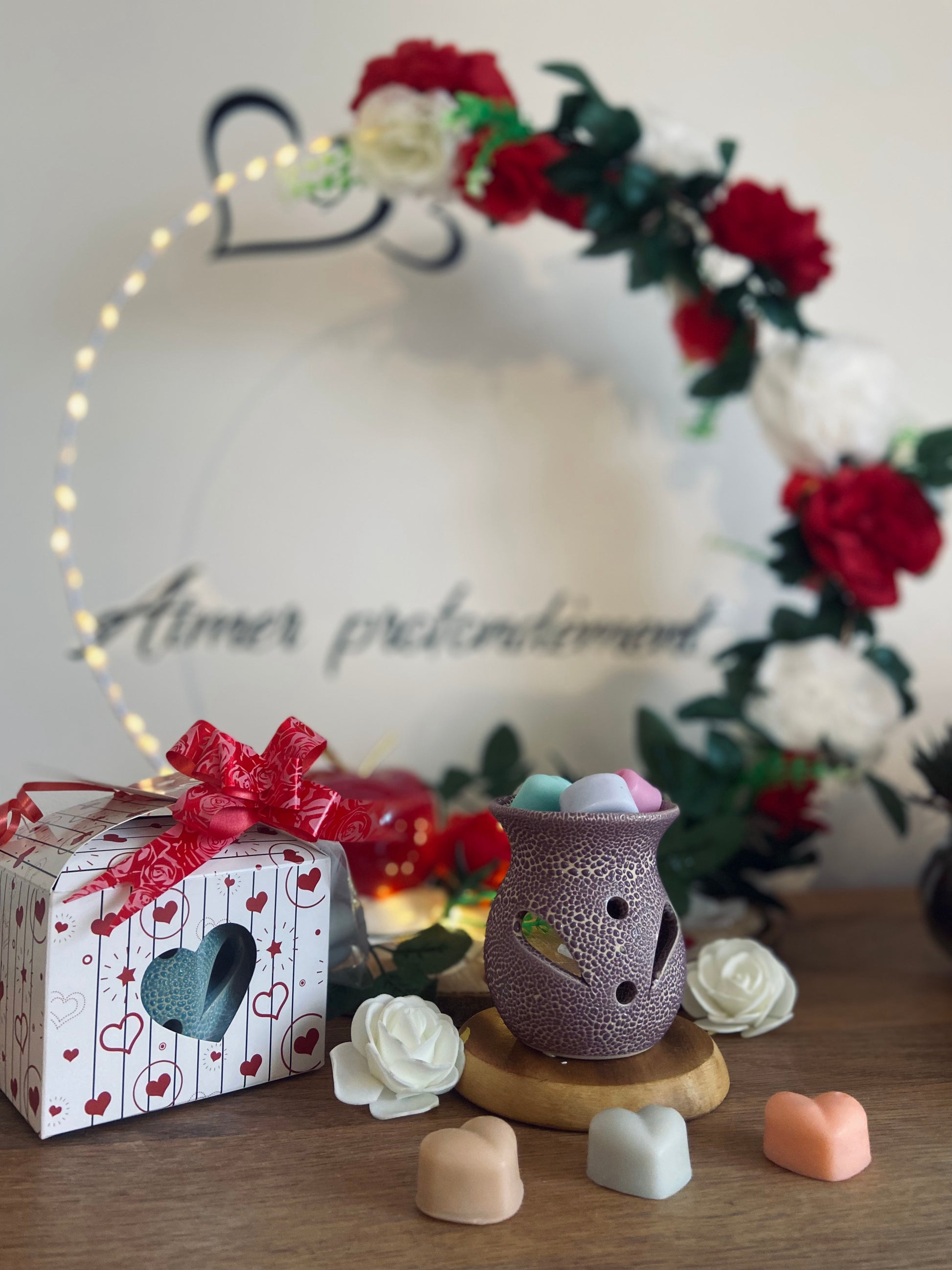 Pack saint Valentin Mauve pastel