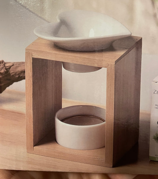 Brûleur bambou et céramique