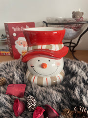 Bonhomme de neige festif