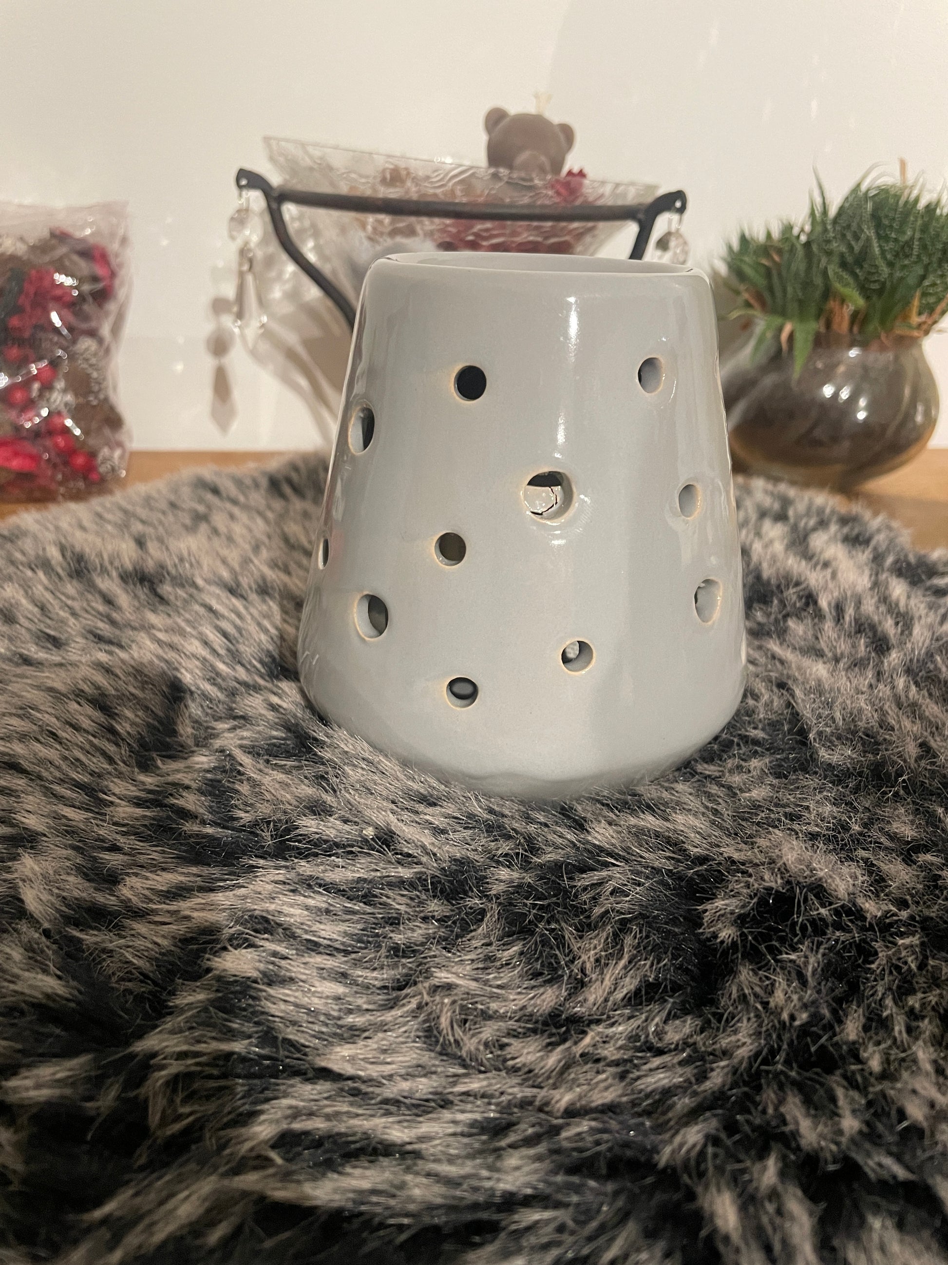 Brûleur type fusée grise