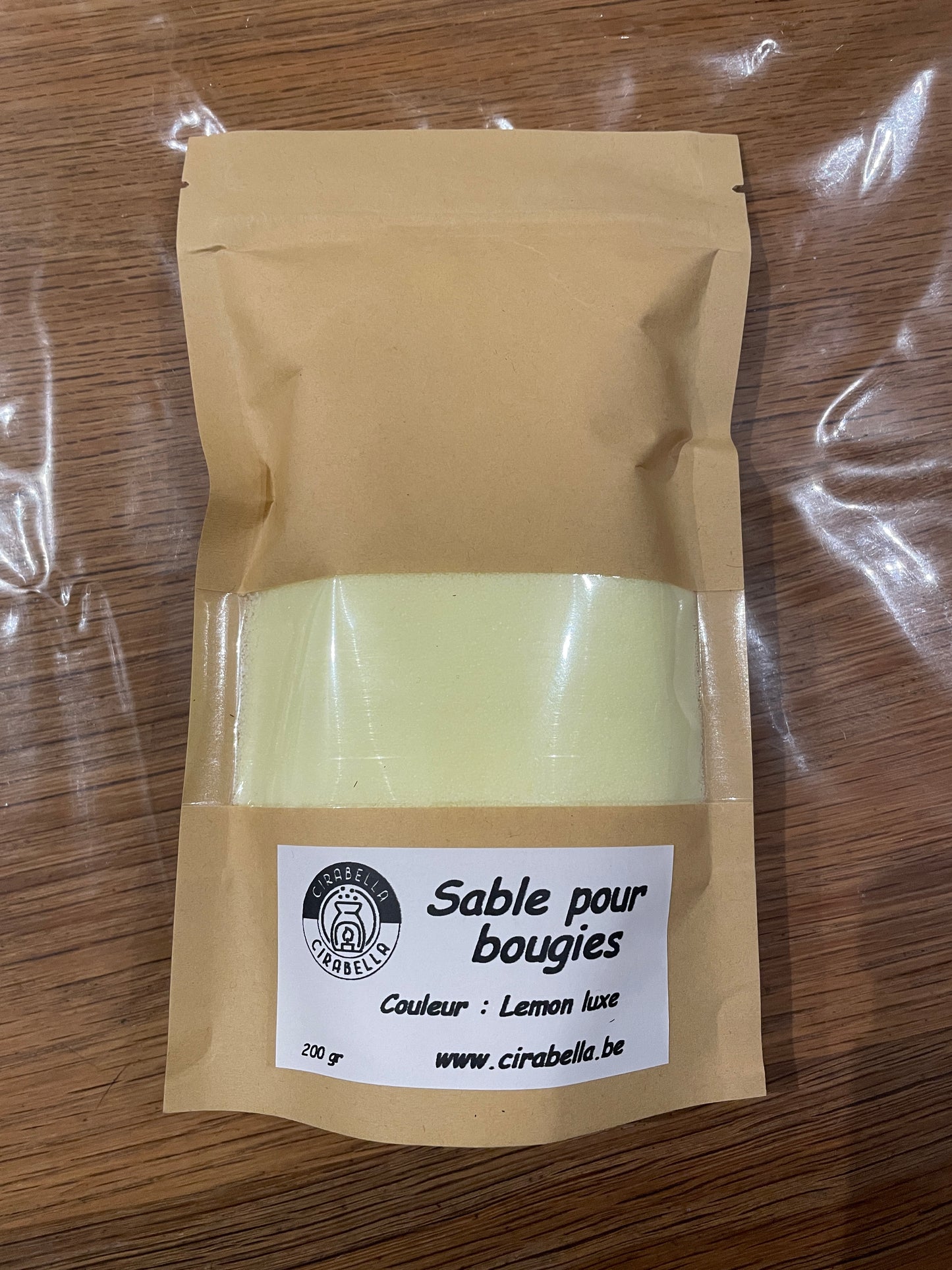 Bougies en perles de cire 1+1 GRATUIT EXCLU SITE WEB Lemon luxe
