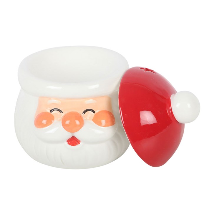 Brûleur de parfum en céramique Père Noël – Collection Noël Cirabella