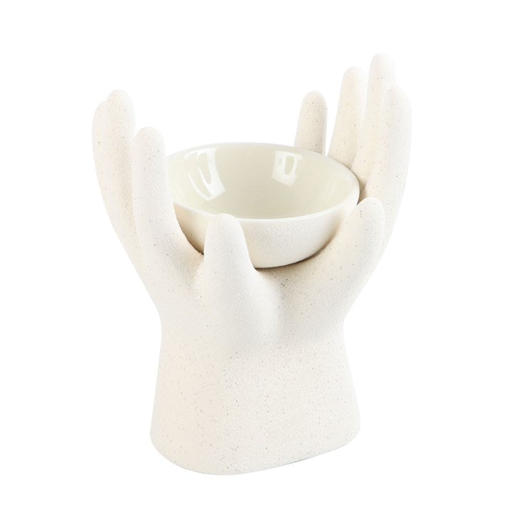 Brûleur pour fondant mains jointes