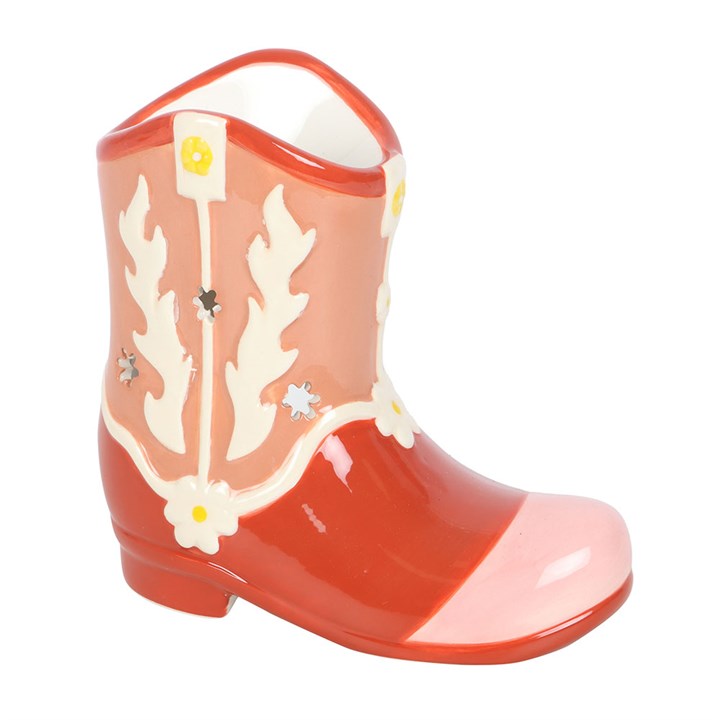 Brûleur à fondant en forme de botte western