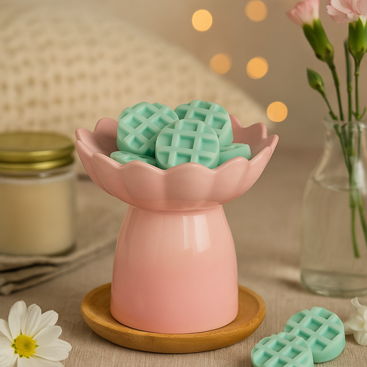Brûleur Lotus rose