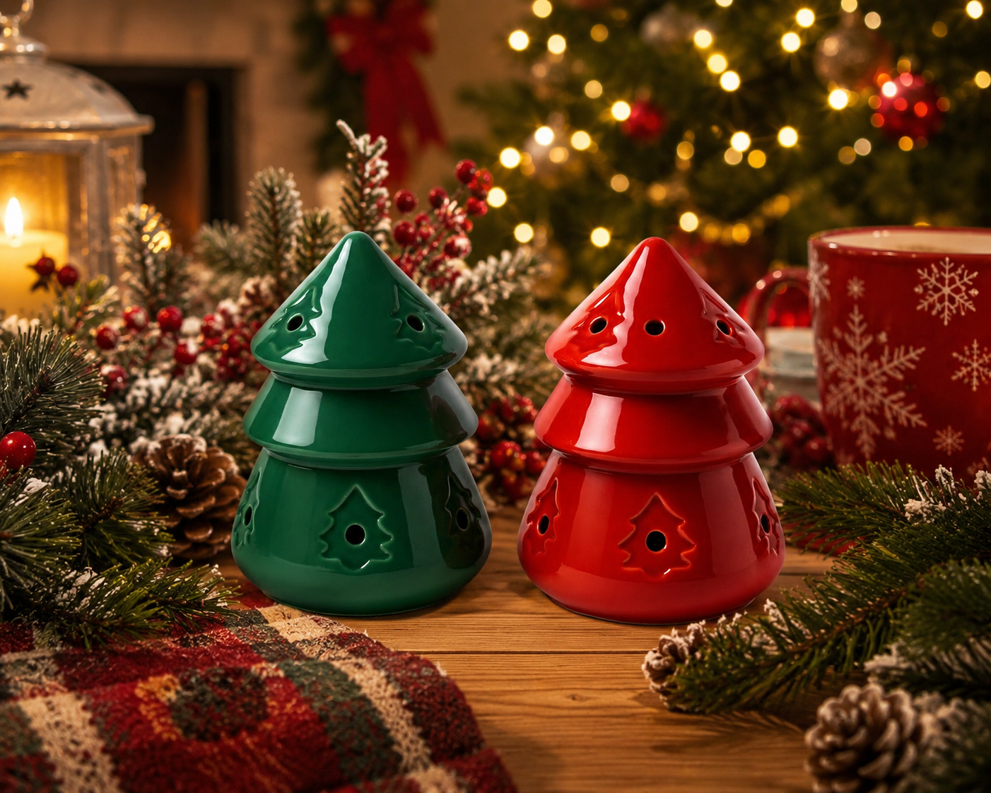 Brûleur sapin de noel VERT