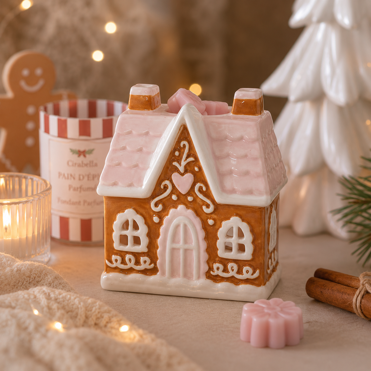 Maison pain d'épice noël