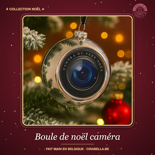 Boule de noël caméra