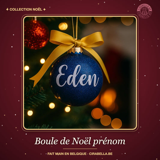 Boule de Noël prénom