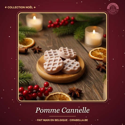 Fondant Parfumé Pomme Cannelle - Senteur Gourmande Hivernale