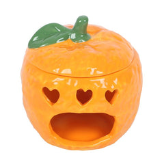 Brûleur à fondant en céramique en forme d'orange