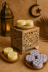 Brûleur d'huile en stéatite en forme d'arche marocaine